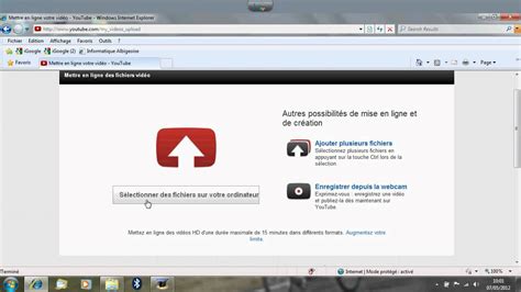 Donc, vous pouvez seulement fusionner des vidéos youtube avant de les télécharger sur youtube. |TUTO| comment mettre une vidéo sur youtube - YouTube