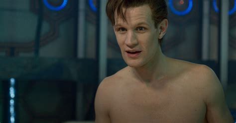 Doctor Who Matt Smith Gets Naked In Final Episode Christmas Day Special