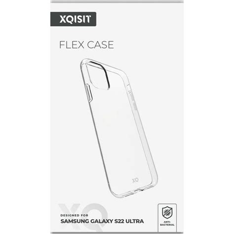 Xqisit Flex Case Transparent Voor Samsung Galaxy S22 Ultra