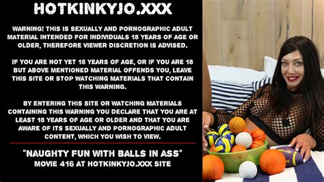 Naughty Fun With Balls In Ass Hotkinkyjo Xvideos Com