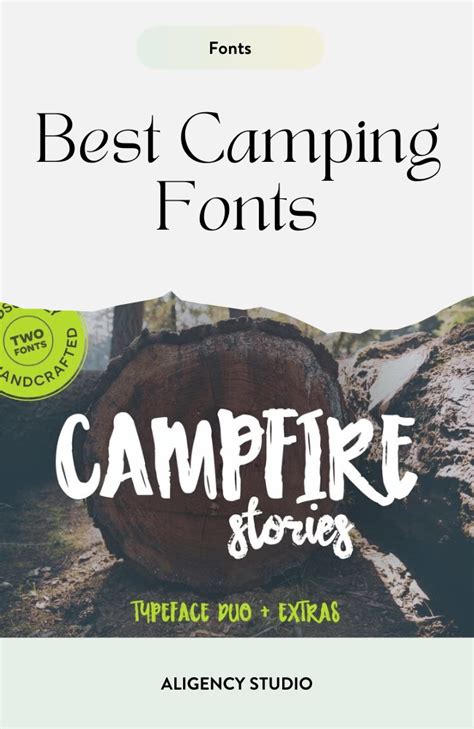 Best Camping Fonts Unleash The Adventure With These Power Packed