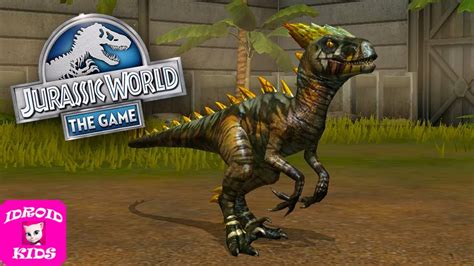 Velociraptor Gen 2 Max Level 40 Jurassic World The Game Youtube