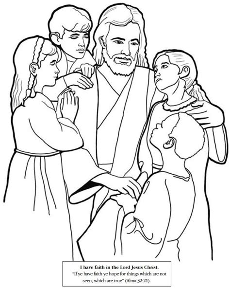 Coloring Pages Jesus Christ Bansos Cueng