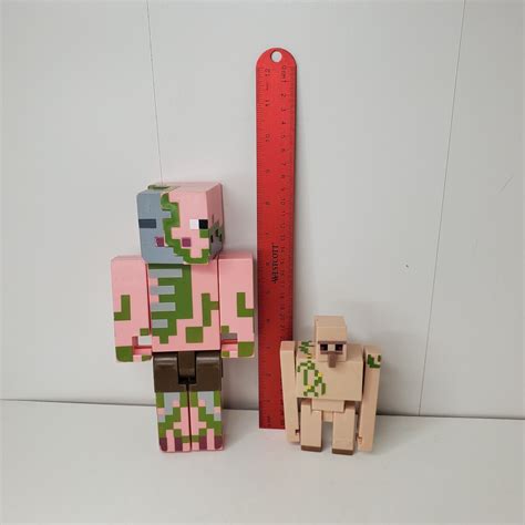 Minecraft Papercraft Zombie Pigman Head
