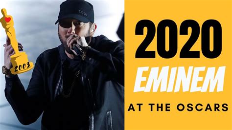 Eminem At Oscars 2020 What A Great Surprise Youtube
