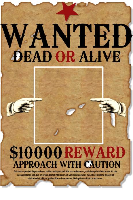 Copy of Wanted | PosterMyWall