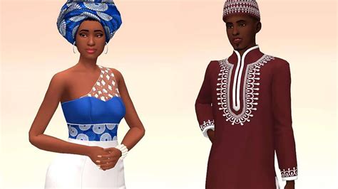 The Sims 4 Custom Content African Love
