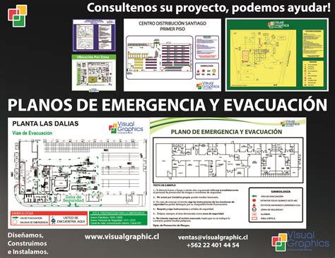 Planos De Emergencia Y Evacuación Visualgraphiccl Visitenos Periodic Table Products