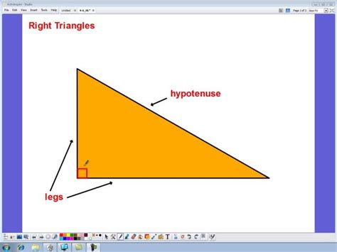 4 6 Hypotenuse Leg Theorem On Vimeo