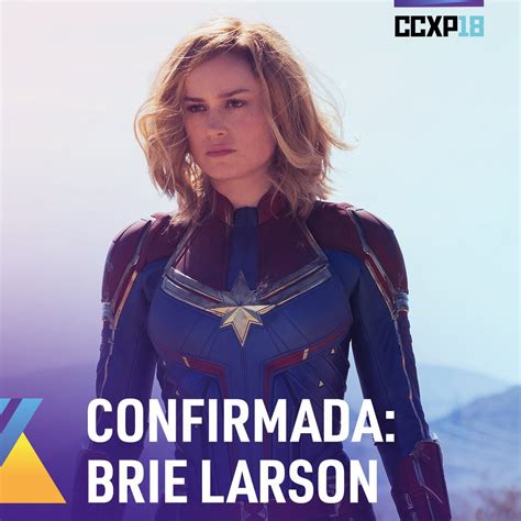 Brie Larson No Brasil Atriz Protagonista De Capit Marvel Estar Na