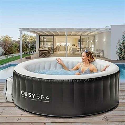 Cosyspa Inflatable Hot Tub Spa Outdoor Bubble Jacuzzi For 2 6 People Picnicshop