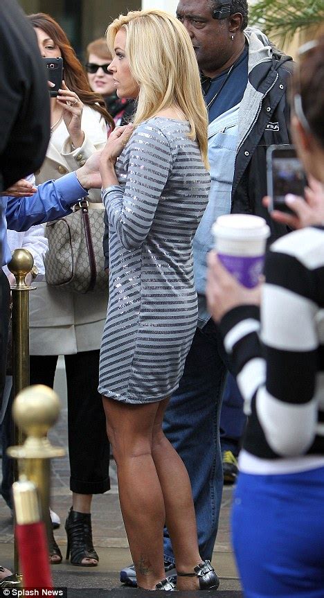 Kate Gosselin Flaunts Her Toned Legs In A Sexy Mini Dress As Her Favourite Bodyguard Returns To