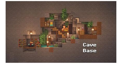 Minecraft Building A Cave Base Timelapse Bilibili