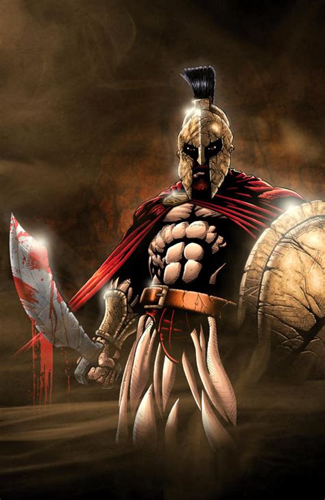 Spartan King Leonidas By Sketchstudios On Deviantart