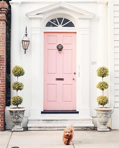A Fabulous Pink Door In One Of My Favorite Cities Charleston And