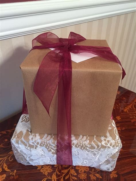 Brown Paper Wrapping Ideas Great For A Wedding Or Bridal Shower
