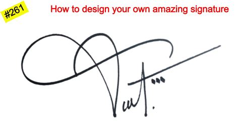 How To Design Your Signature Signature Logo Ideas Signature Logo