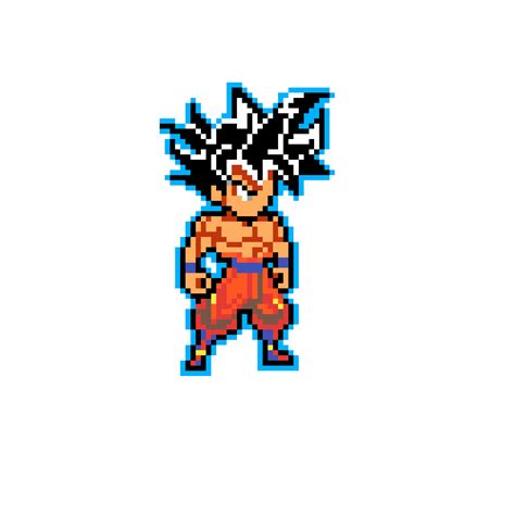 Pixel Art Goku Pixel Art Images And Photos Finder