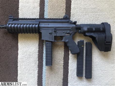 Armslist For Sale Rare Bushmaster Carbon 15 Ar15 Pistol 9mm Ar9