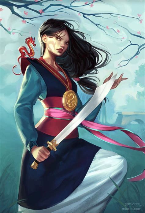 Mioree Art Disney Mulan Mulan Disney Mulan Disney Fan Art