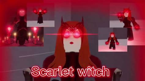 Roblox Crossover Legends Scarlet Witch Multiverse Of Madness Skin