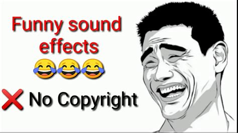 Funny Sound Effects No Copyright 😂😂😂 Youtube