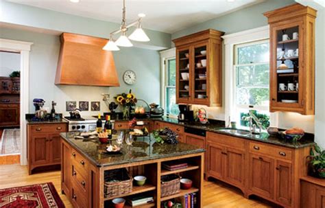 The arts and crafts movement is more than 100 years old, but its appeal has stood the test of time. Arts & Crafts Kitchen Expo | Craftsman kitchen, Kitchen ...