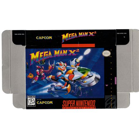 Mega Man X2 Super Nintendo Snes Box For Sale Dkoldies