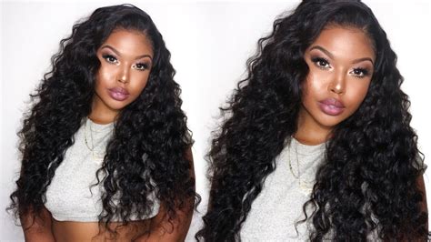 BRAZILIAN LOOSE DEEP WAVE HAIR REVIEW ITS AFFORDABLE Ft TINASHE HAIR