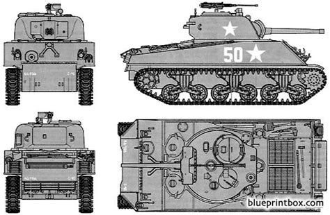 M4a3 Sherman 2 Free Plans And Blueprints Of Cars