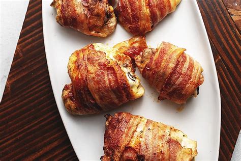 Bacon Wrapped Chicken Thighs Low Carb With Jennifer Wzrost