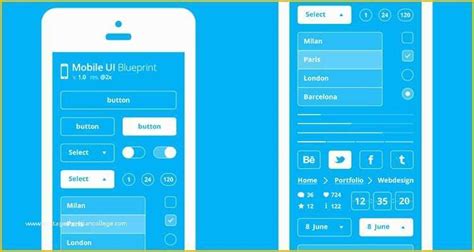 Free App Design Templates Of Mobile App Design Template Psd Free