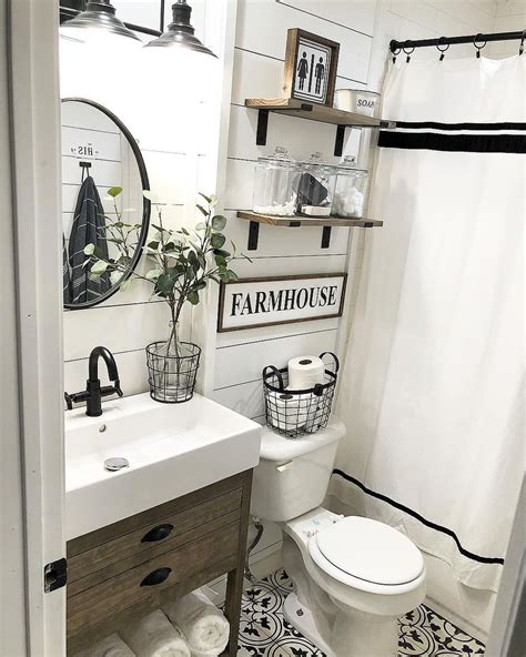 39 Vintage Farmhouse Bathroom Decor Design Ideas
