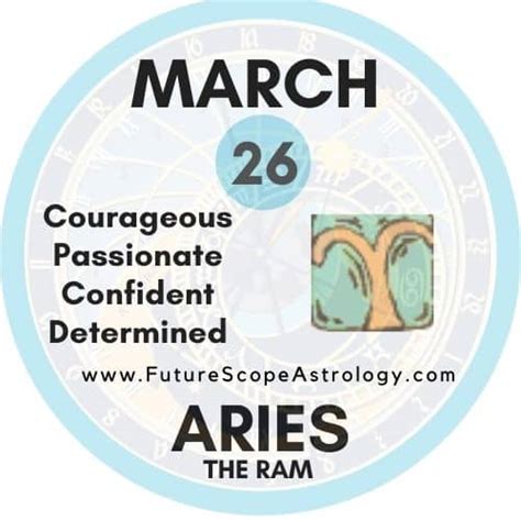 March 26 Zodiac Aries Birthday Personality Birthstone