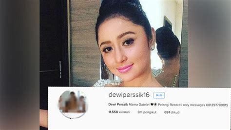 Ini Postingan Terakhir Dewi Perssik Sebelum Profile Picture Instagramnya Menjadi Foto Tanpa