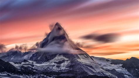 Download Wallpaper Matterhorn Mountain From Alps 1600x900