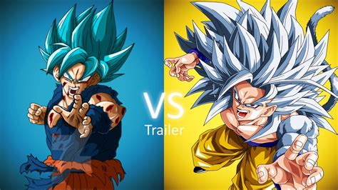 Goku Ssj Blue Vs Goku Ssj 5 Trailer Youtube