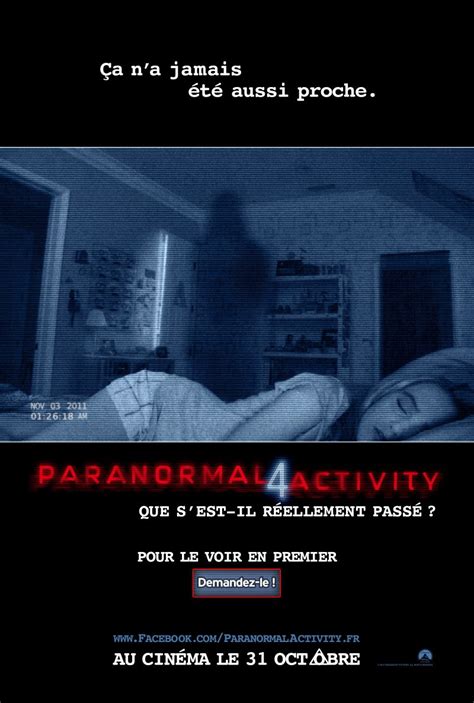 TUTO Réalisation de l affiche du film paranormal activity 4 avec