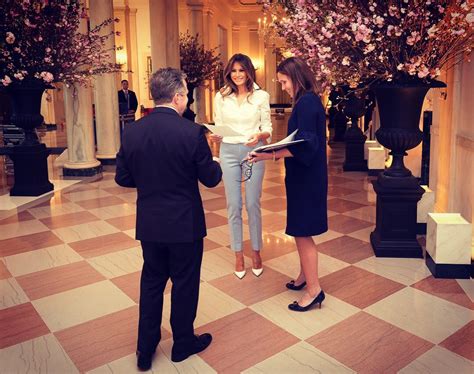 Fashion Notes Melania Trump Puts Final Touches On Us France State