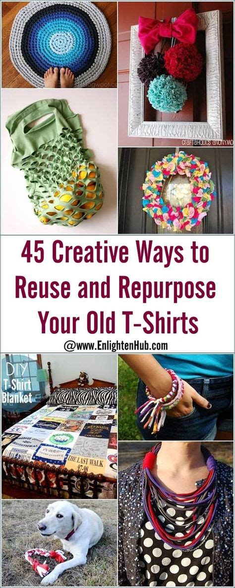 45 Creative Ways To Reuse And Repurpose Your Old T Shirts Cool Stuff