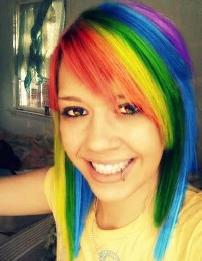Sexy Rainbow Haired Girls Nuffy