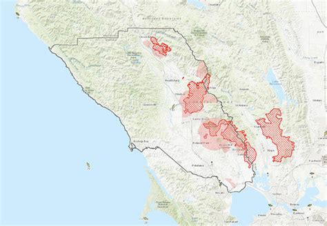 Live Fire Map Santa Rosa