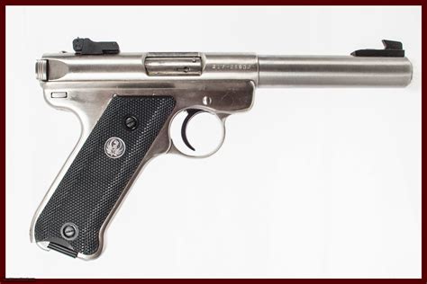 Ruger Mkii Target Ss 22lr Used Gun Inv 207684