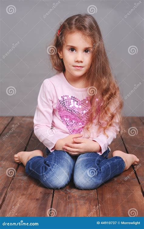 Dreamstime Cute Little Girl Sitting