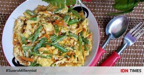 Untuk membentuk variasi udang, setelah dikupas anda dapat membelah udang di tengah tanpa putus sehingga udang bisa. 5 Resep Olahan Buncis, Masakan Rumahan yang Nikmat dan Sehat