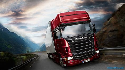 Scania European Big Red Truck R730 Semi Truck Up Sema Show Socal