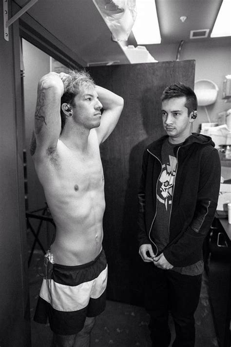 Tyler Looks Like He Is Trying His Hardest To Not Look At Josh Dont