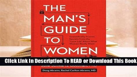 Read The Man S Guide To Women Scientifically Proven Secrets From The