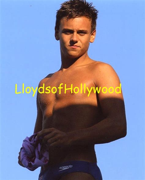 Tom Daley British Beefcake Speedo Hunk Diver Olympic Candid Photograph