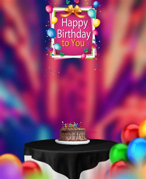 Happy Birthday Background HD For Picsart Wallpapers KREditings